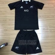 Kid's Kits New Zealand All Blacks Rugby Jersey 2019-20 Home