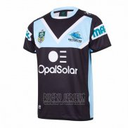 Cronulla Sutherland Sharks Rugby Jersey 2018 Away