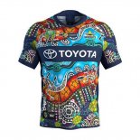 North Queensland Cowboys Rugby Jersey 2018-19 Indigenousus