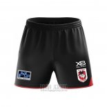 St George Illawarra Dragons Rugby Shorts 2020 Black