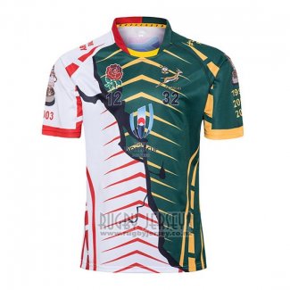 South Africa England Rugby Jersey RWC 2019 Campeona