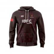 Hoodies Samoa Rugby Marron