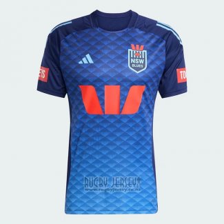 Jersey Nsw Blues Rugby 2025 Training Blue