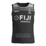 Tank Top Fiji 7s Rugby Jersey 2020 Black