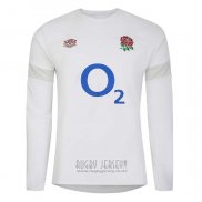 Jersey England Long Sleeve Rugby White