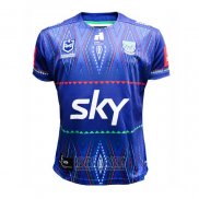 Jersey New Zealand Warriors Rugby 2025 Indigenous Blue