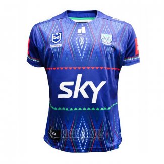 Jersey New Zealand Warriors Rugby 2025 Indigenous Blue