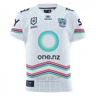 Jersey New Zealand Warriors Rugby 2025 Indigenous White