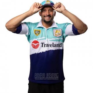 Jersey Brisbane Broncos Rugby 1995 World Sevens Retro