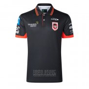 Jersey Polo St George Illawarra Dragons Rugby 2026 Black