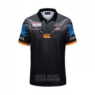 Jersey Polo West Tigers Rugby 2026 Black