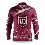 NRL Queensland Maroons Rugby Jersey 2022 Fish Finder