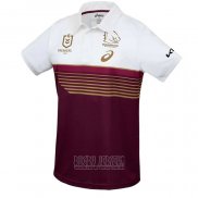 Jersey Polo Brisbane Broncos Rugby 2025 Home