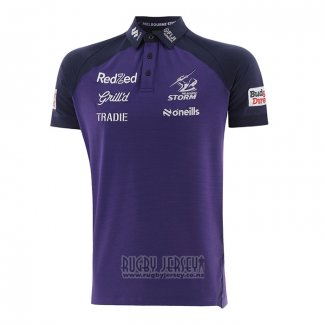 Jersey Polo Melbourne Storm Rugby 2025 Purple