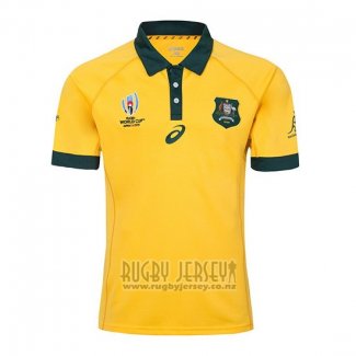 Australia Rugby Jersey RWC2019 Yellow