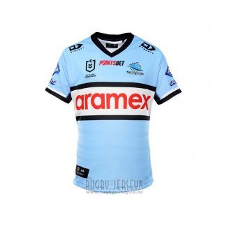 Cronulla Sutherland Sharks Rugby Jersey 2022 Home