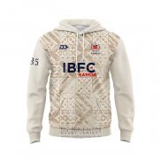 Hoodies Samoa Rugby Crema