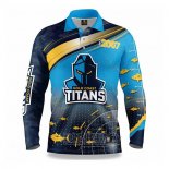 NRL Gold Coast Titans Rugby Jersey 2022 Fish Finder