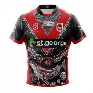 St George Illawarra Dragons Rugby Jersey 2019 Heroe