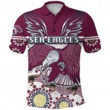 Polo Manly Warringah Sea Eagles Rugby Jersey 2021 Indigenous