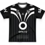 Jersey Kid's New Zealand Warriors Rugby 2025 Training Black