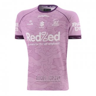 Jersey Melbourne Storm Rugby 2026 Training Pink