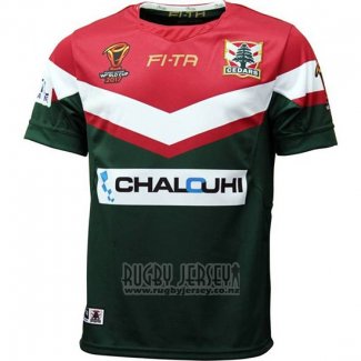 Lebanon Cedars Rugby Jersey RLWC 2017 Home