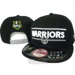 NRL Snapback Cap New Zealand Warriors Black