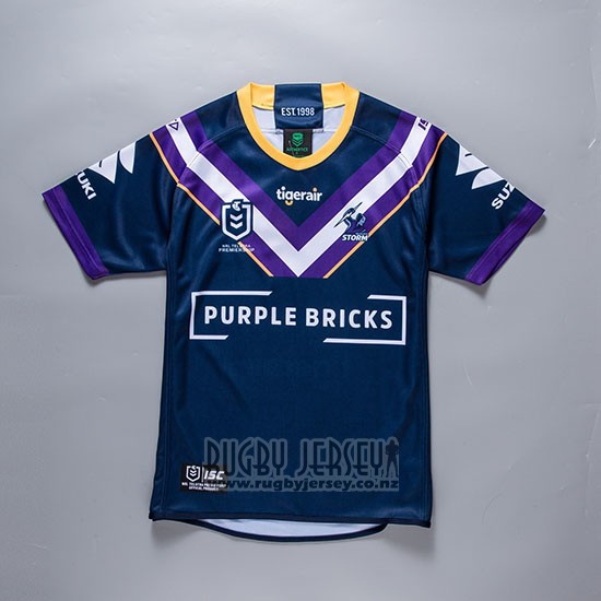 Melbourne Storm Rugby Jersey 2019 Home | RUGBYJERSEY.CO.NZ